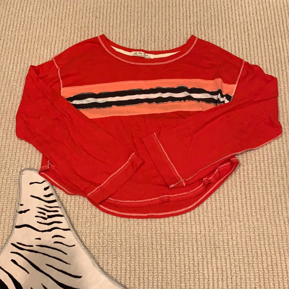 free people long sleeve top